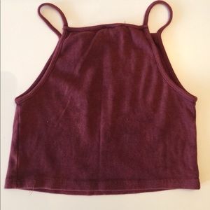 Garnet crop top